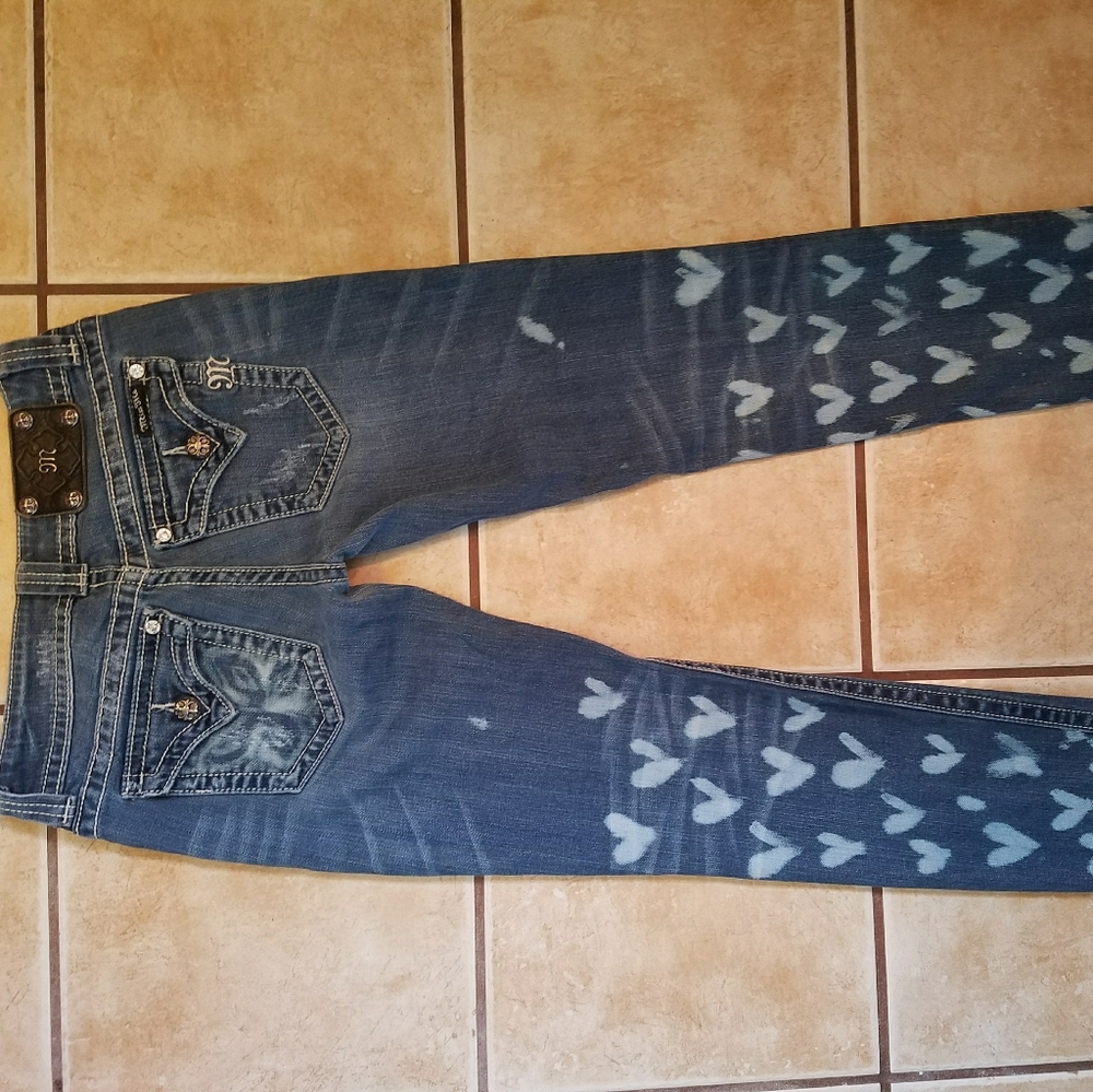 Miss Me 👀 ❤ custom disign (see the love) skinny